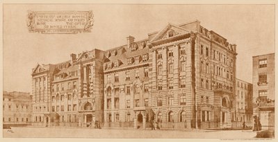 Szpital Uniwersytecki, Szkoła Medyczna i Dom Pielęgniarek autorstwa English School