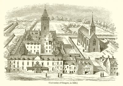 Uniwersytet w Glasgow, w 1650 autorstwa English School