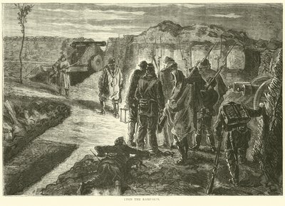 Na murach obronnych, październik 1870 autorstwa English School