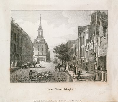 Upper Street, Islington autorstwa English School