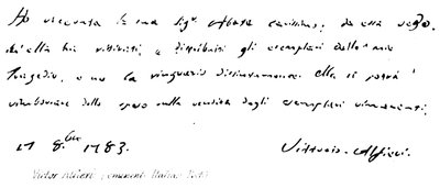 Victor Alfieri (wybitny włoski poeta) autorstwa English School