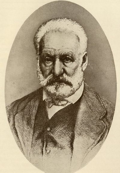 Wiktor Hugo (1802-85) autorstwa English School