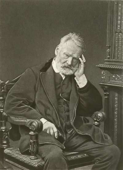 Victor Hugo (Grawerowanie) autorstwa English School