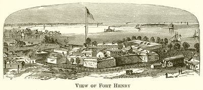 Widok na Fort Henry autorstwa English School
