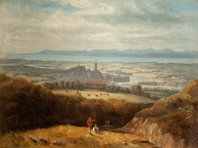 Widok na Lancaster autorstwa English School