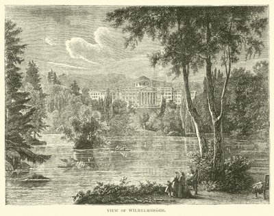 Widok Wilhelmshohe, wrzesień 1870 autorstwa English School