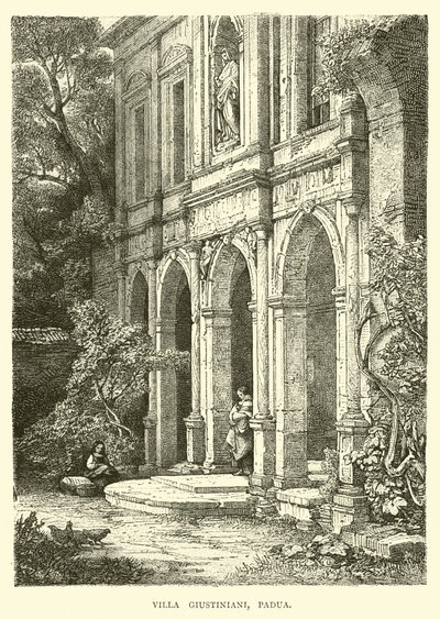 Willa Giustiniani, Padwa autorstwa English School