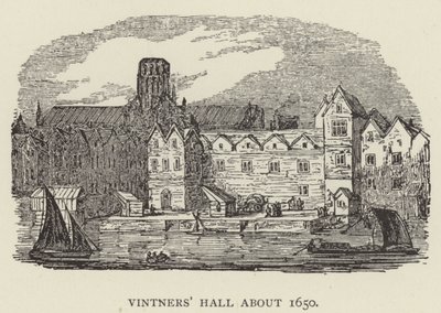 Hala Winiarzy ok. 1650 (rycina) autorstwa English School