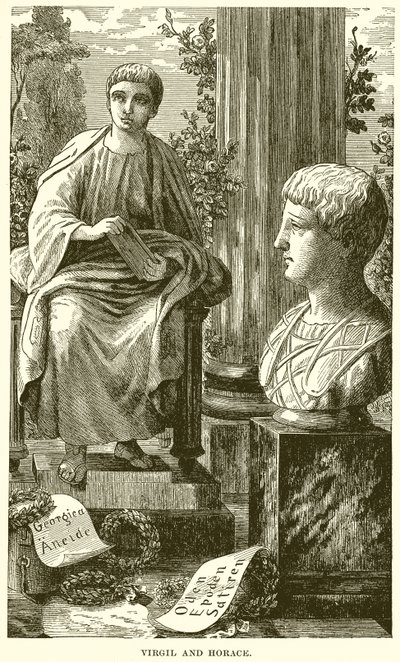 Wergiliusz i Horacy autorstwa English School