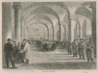 Wizyta w szpitalu w Greenwich; Zachodnia Jadalnia autorstwa English School