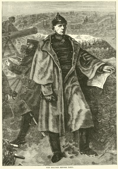 Moltke przed Paryżem, listopad 1870 autorstwa English School