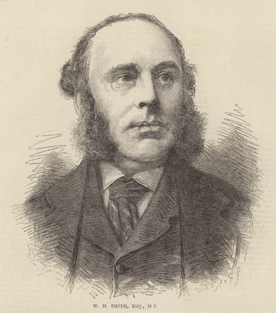 W H Smith, Esquire, MP (grawerowanie) autorstwa English School