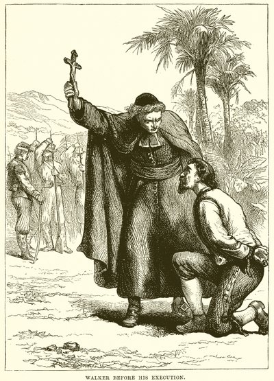 Walker przed egzekucją autorstwa English School