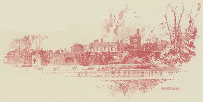 Zamek Walmer (grawerunek) autorstwa English School