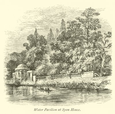 Pawilon wodny w Syon House autorstwa English School