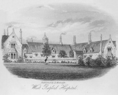 Szpital West Retford (grawerowanie) autorstwa English School
