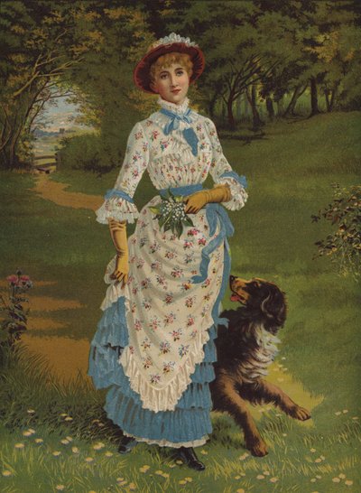 Gdzie ostatnio się spotkaliśmy (chromolitho) autorstwa English School