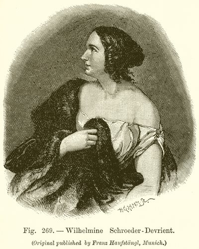 Wilhelmine Schroeder-Devrient autorstwa English School