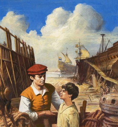Will Adams, angielski Marco Polo autorstwa English School