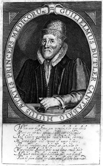 William Butler, po oryginalnym portrecie w Clare Hall, Cambridge, 1620 autorstwa English School