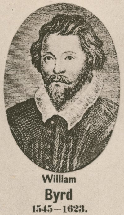 William Byrd (grawiura) autorstwa English School