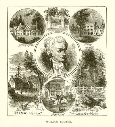 William Cowper autorstwa English School