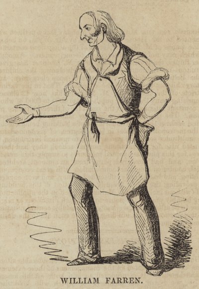 William Farren (Grawerowanie) autorstwa English School