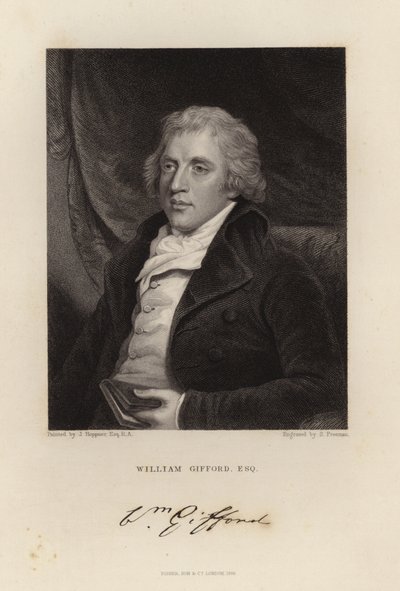 William Gifford autorstwa English School
