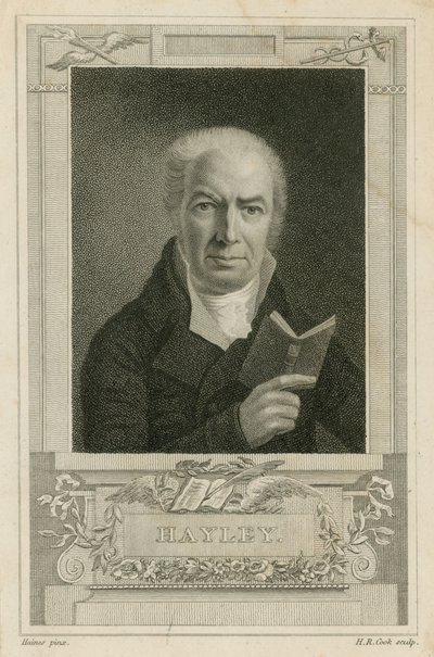 William Hayley, angielski pisarz autorstwa English School