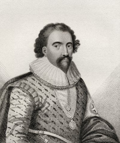 William Herbert, ilustracja z „Katalogu autorów królewskich i szlacheckich, tom II”, wydanej w 1806 r. (lito kolorowe) autorstwa English School