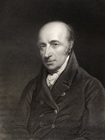 William Hyde Wollaston (1766-1828) z Galerii Portretów, opublikowany w 1833 autorstwa English School