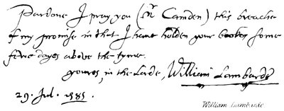 William Lambarde autorstwa English School