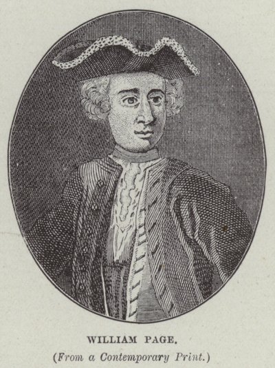 William Page (grawerunek) autorstwa English School