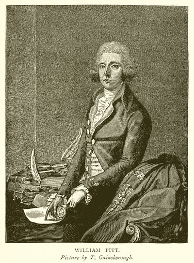William Pitt autorstwa English School