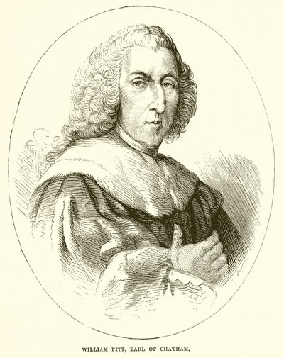 William Pitt, hrabia Chatham autorstwa English School