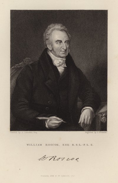William Roscoe autorstwa English School