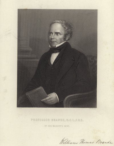William Thomas Brande autorstwa English School