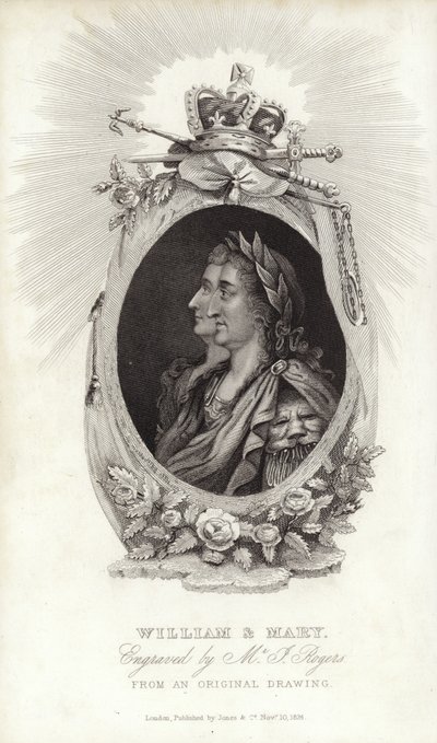 William i Mary autorstwa English School