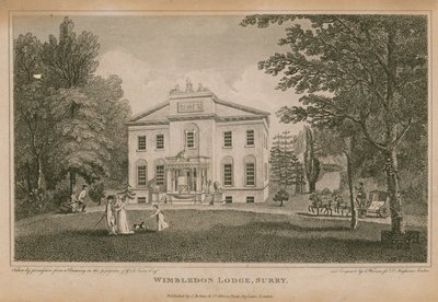 Wimbledon Lodge, Surrey autorstwa English School