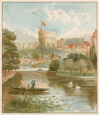 zamek Windsor autorstwa English School