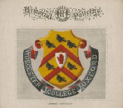 Worcester College Oksford autorstwa English School