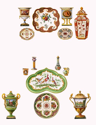 Porcelana Worcester autorstwa English School
