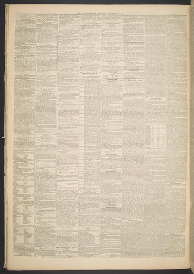 Worcestershire Chronicle, 20 września 1871 (gazeta) autorstwa English School