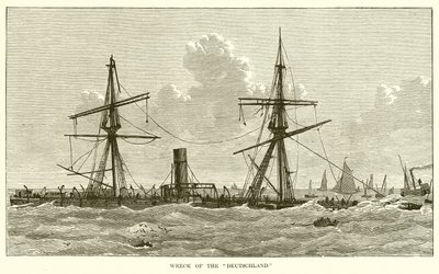 Wrak Deutschland autorstwa English School