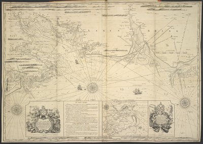 Wyre do Black Combe, z „Opisu wybrzeża morskiego Anglii i Walii, od Black-Comb w Cumberland do punktu Linus w Anglesea, autorstwa Samuela Fearona i Johna Eyesa autorstwa English School