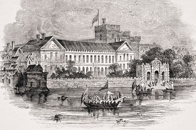 York House, Londyn, z książki „Old England