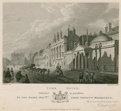 York House, Whitehall autorstwa English School
