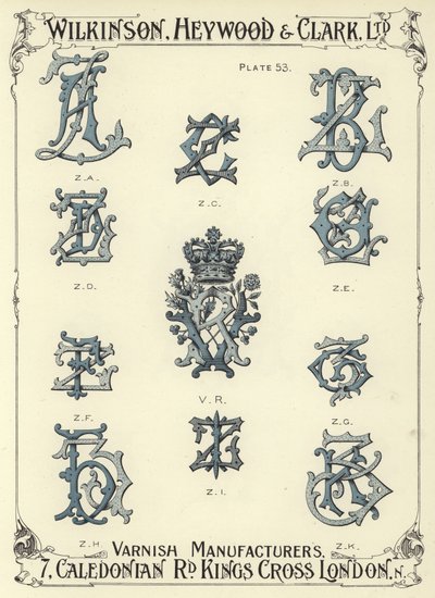 ZA, ZC, ZB, ZD, VR, ZE, ZF, ZG, ZH, ZI, ZK autorstwa English School