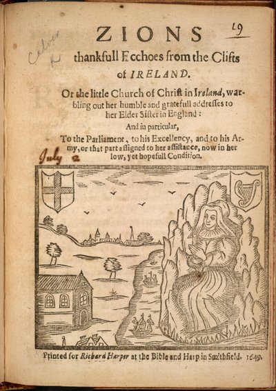 Wdzięczne echa Syjonu z irlandzkich klifów autorstwa English School