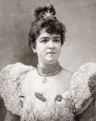 Zelia de Lussan autorstwa English School